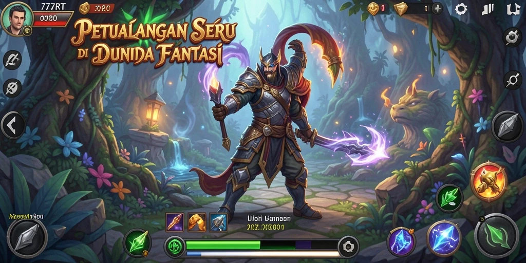 Gameplay 77RT yang penuh tantangan dan eksplorasi.