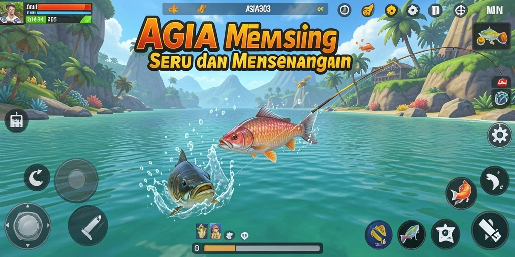 Tangkapan ikan yang menakjubkan dalam gameplay ASIA303.