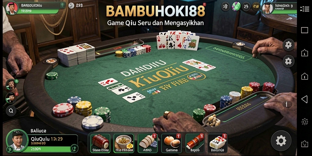 Screenshot gameplay QiuQiu yang menarik dan seru.