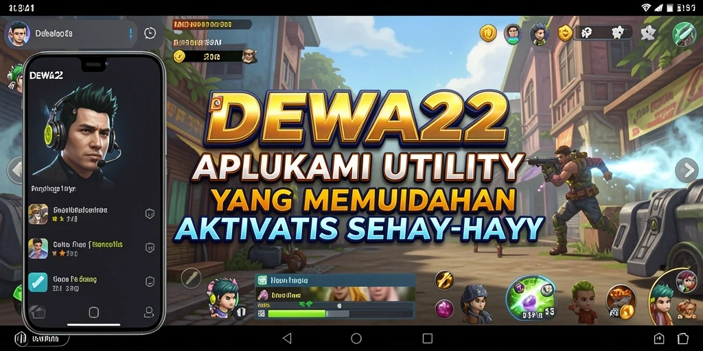 Tampilan antarmuka DEWA22 yang sederhana dan fungsional.