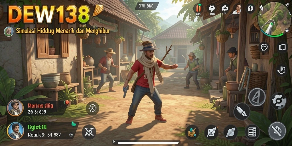 Tampilan gameplay DEWI138 yang menyenangkan dan interaktif.