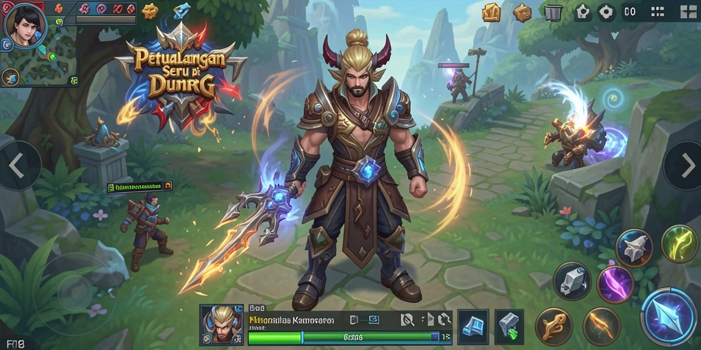 Tangkapan layar F08 menunjukkan aksi seru di dunia MMORPG.