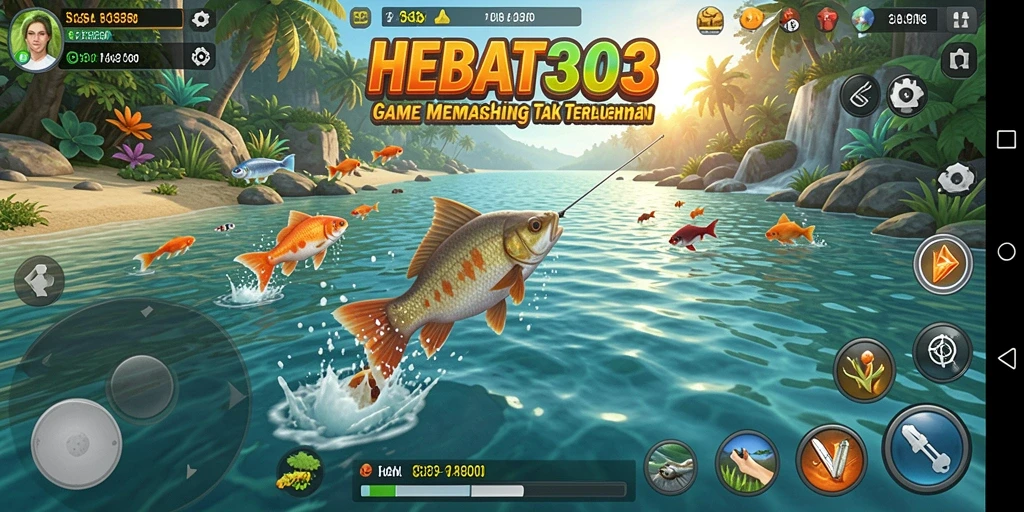 Tangkapan ikan yang memukau dalam HEBAT303.