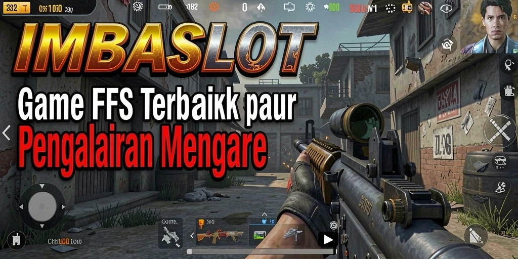 Screenshot gameplay IMBASLOT menunjukkan pertempuran intens dan grafis yang memukau.