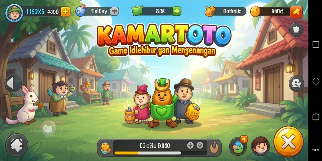 Tampilan menarik dari gameplay KAMARTOTO yang mengasyikkan.