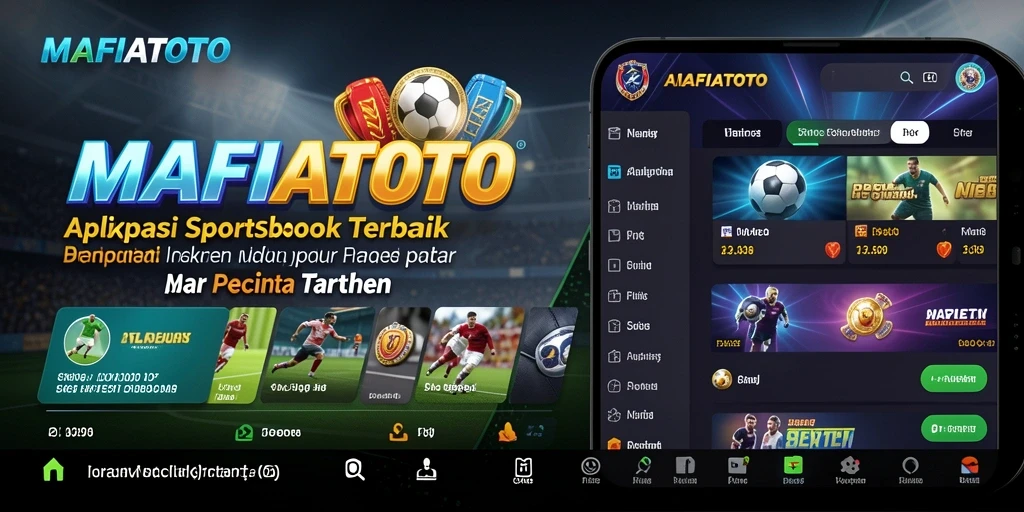 Screenshot utama MAFIATOTO memperlihatkan tampilan taruhan olahraga yang menarik.