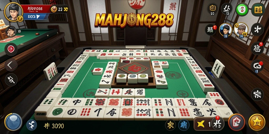 Tangkapan layar utama MAHJONG288 menampilkan gameplay yang menarik dan menantang.