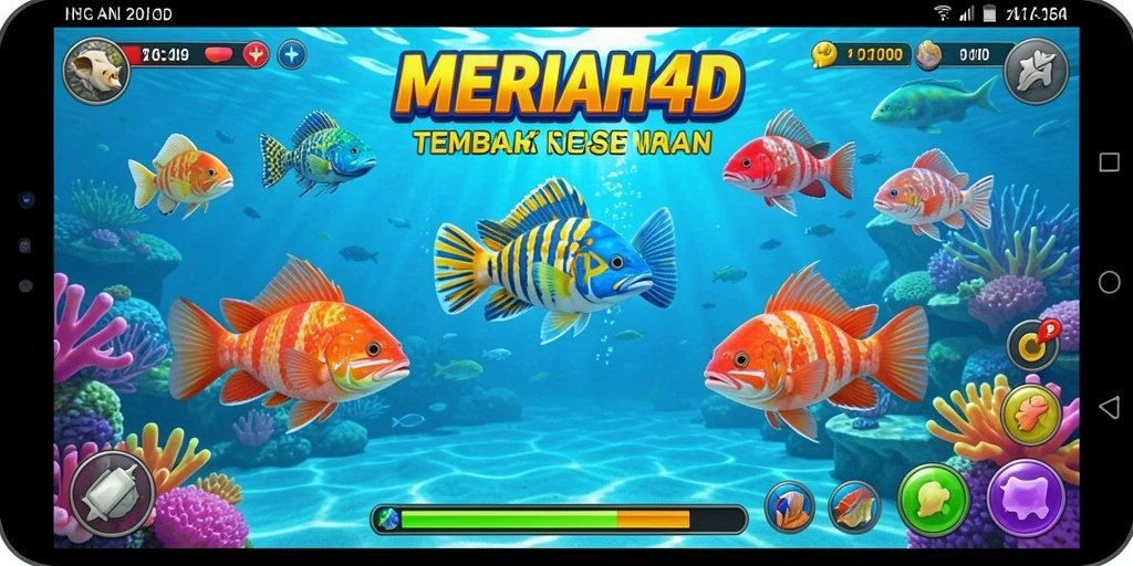 Tampilan utama gameplay MERIAH4D yang seru dan penuh aksi.