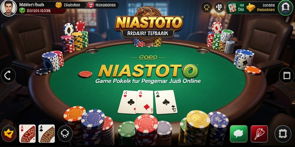 Tampilan menarik dalam permainan Poker NIASTOTO.
