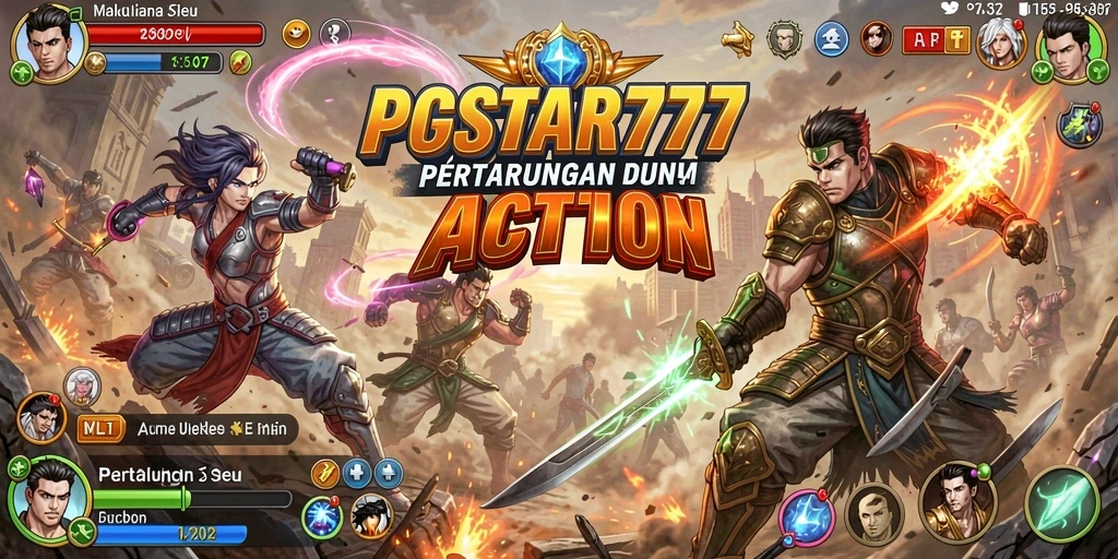 Tampilan penuh aksi dari PGSTAR777 yang mengesankan dan mendebarkan.