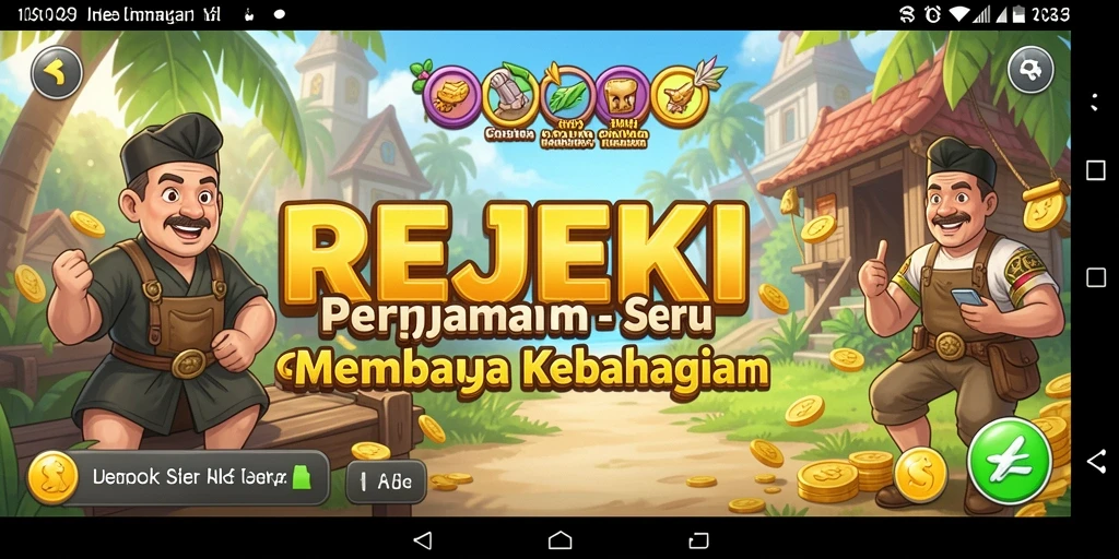 Screenshot gameplay REJEKI menampilkan keseruan dan tantangan level yang beragam.