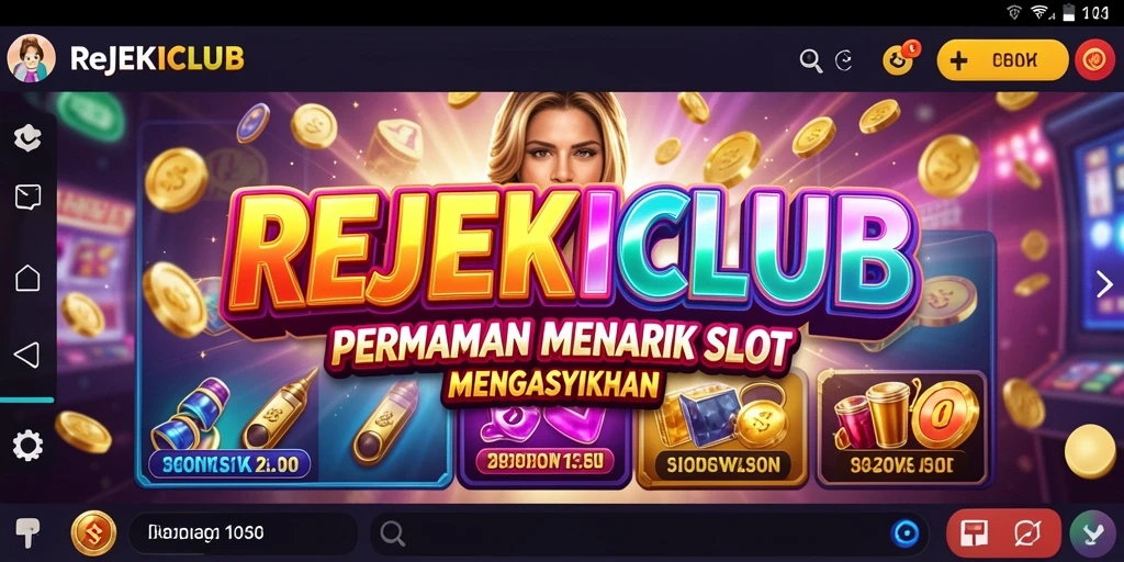 Screenshot gameplay REJEKICLUB yang menarik dan penuh warna.
