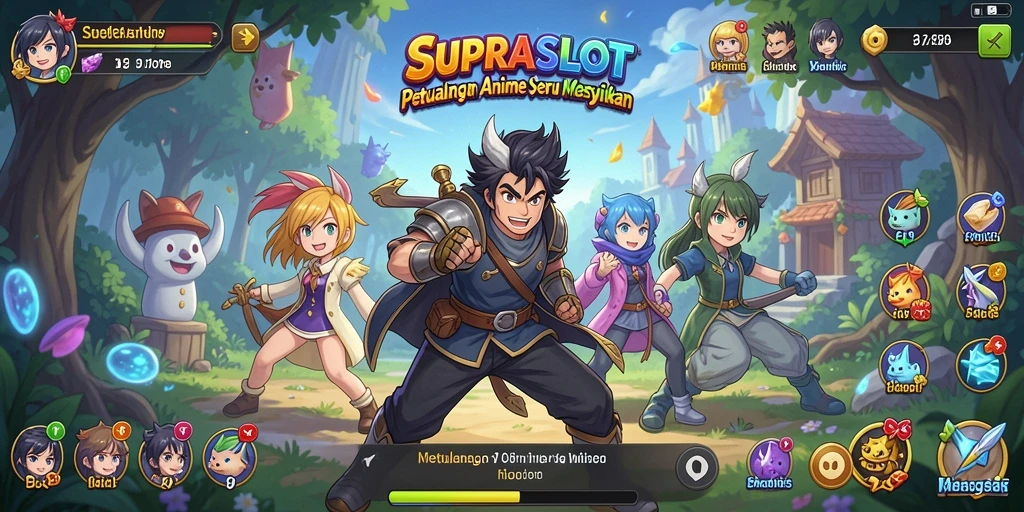 Tampilan menarik dari gameplay SUPRASLOT yang memikat!