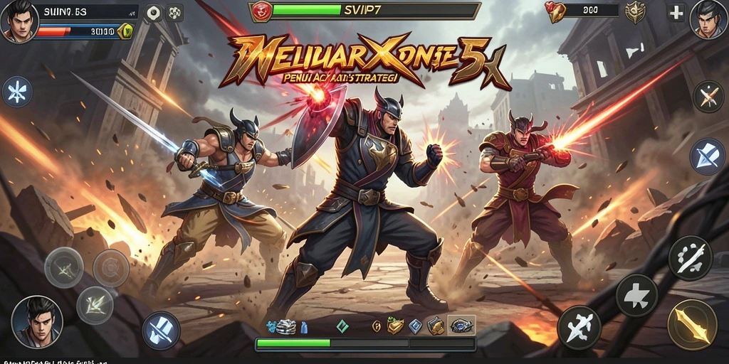 Tampilan dinamis dan seru dari gameplay Fighting SVIP7.